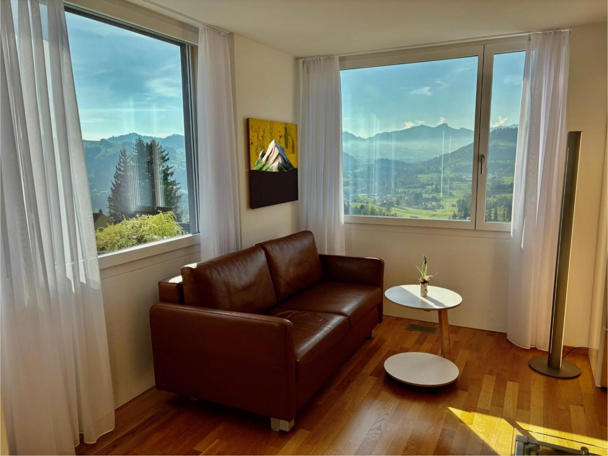 Appenzellerland, Ferienwohnung Mit Aussicht Haslen Luaran gambar